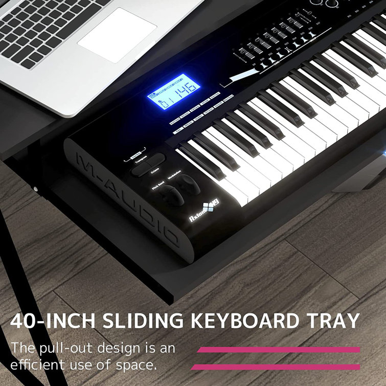 40 inch deals keyboard tray